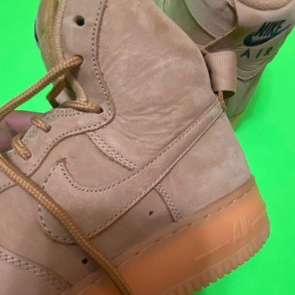 Nike Air Force 1 High ‘07 lv8 WB ‘Flax’ - Picture 8 of 10